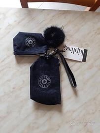 Kipling 2 portamonete Shawna con laccio da polso