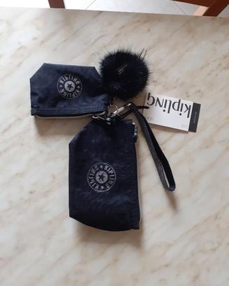 Kipling 2 portamonete Shawna con laccio da polso