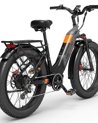 Nuova! Ebike Trekking con ruote 26” gomme FAT