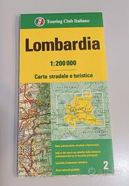 Carta stradale turistica  Lombardia 1 200000 nuovs