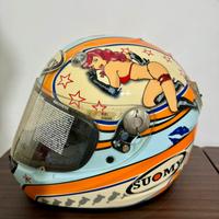 Casco Moto Suomy Gunwind Pin Up Vintage Tg S
