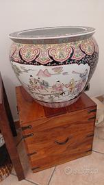 Grande vaso cinese decorativo in porcellana – 41 c