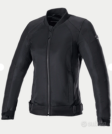 GIACCA MOTO ALPINESTARS ELOIS V2 DONNA TG.L NERO
