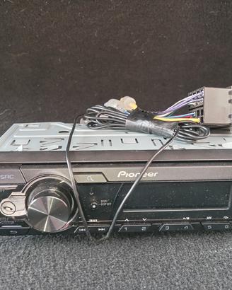 stereo pioneer e casse jvc