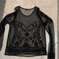 Maglietta Tally Weijl in tool con perline