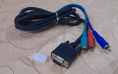 Cavo Convertitore VGA to Rgb Component