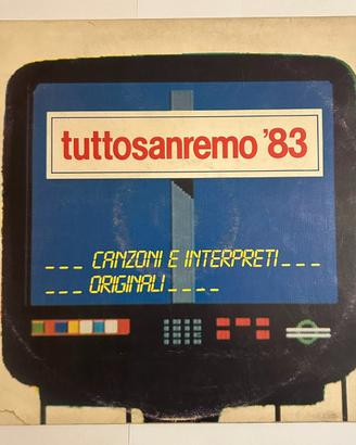 Vinile di Tuttosanremo '83