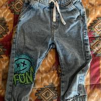 Jeans bambino TRN con disegno, Anni 2/3, 92-98cm