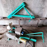 Montacarichi Imer con traliccio e asta bandiera