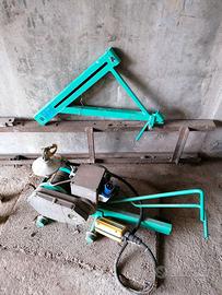 Montacarichi Imer con traliccio e asta bandiera