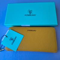 Portafoglio donna Pomikaki Giallo 