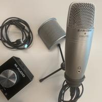 Mic e scheda audio