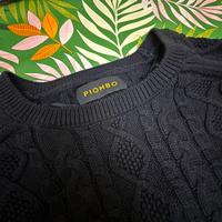 Piombo  Pullover a Treccie