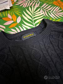 Piombo  Pullover a Treccie