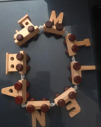 Lettere in legno