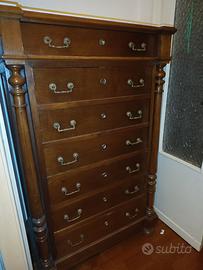 Secretaire/scrittoio/cassettiera antico