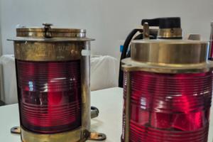 Fanali nautici in bronzo originali