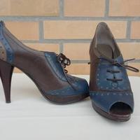 Scarpe 39 francesine bicolori Lola Cruz