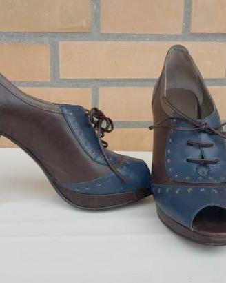 Scarpe 39 francesine bicolori Lola Cruz