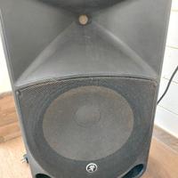 Impianto audio completo con due casse da 1000 W