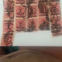 Francobolli tedeschi Rep. di Weimar 1900-1922