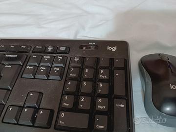 Tastiera e mouse Logi wireless