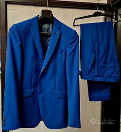 ABITO UOMO INDOSSATO UNA VOLTA SOLA 52L SLIM FIT