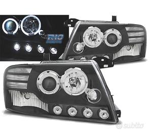FARI MITSUBISHI PAJERO V60 00-06 ANGEL EYES LED NE