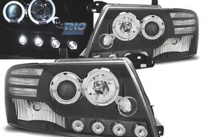 FARI MITSUBISHI PAJERO V60 00-06 ANGEL EYES LED NE