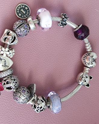Bracciale Pandora originale con charms