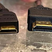 Cavo da mini HDMI C a HDMI A per Sony Alpha 7SIII