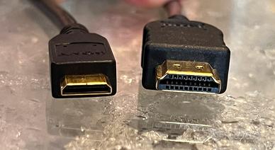 Cavo da mini HDMI C a HDMI A per Sony Alpha 7SIII