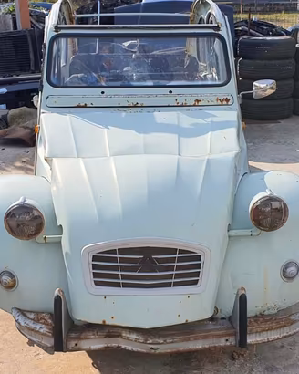 Citroen 2 cavalli 2CV epoca per ricambi (2a)