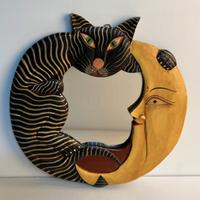 SPECCHIO IL GATTO E LA LUNA