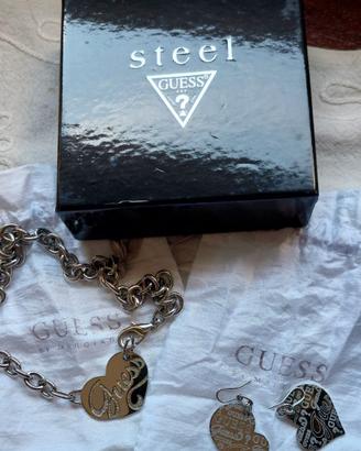 Parure GUESS (orecchini e collana)