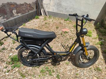 bici elettrica MADMAX S argento 2020