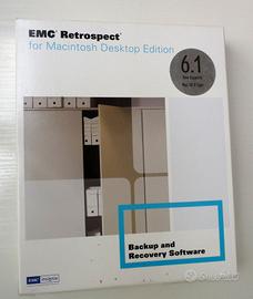 EMC software Retrospect Backup recovery per MAC