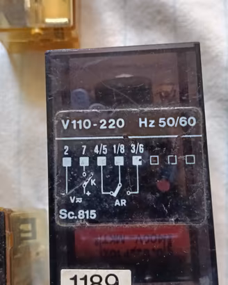 Temporizzatore SC. 815 Relè