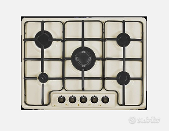 Piano cottura gas 5 fuochi Luxell M7-50WBF FLAT70