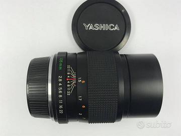 Obiettivo Yashica ML 135mm 2.8