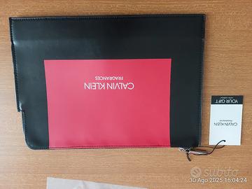 Large Calvin Klein Fragrances Makeup  bag