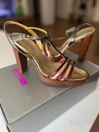 Sandali gioiello n. 35 tacco 12