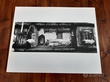 Fotografia bianco nero Infrarosso Dolomiti Corvara