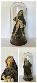 Statua Madonna Addolorata dell'800 Arte Sacra