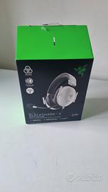 Cuffie Gaming Razer Blackshark V2 X Bianche