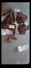 Costume calzedonia leopardato nuovo