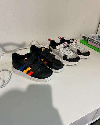 2 paia scarpe bimbo tg 27