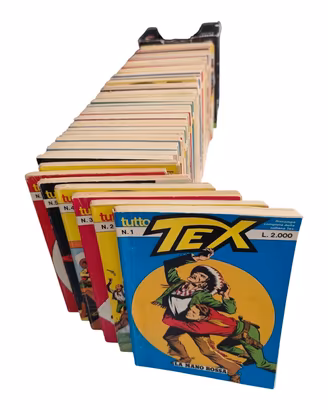 Lotto Fumetti. Tutto Tex n. 1-50 Bloccho completto