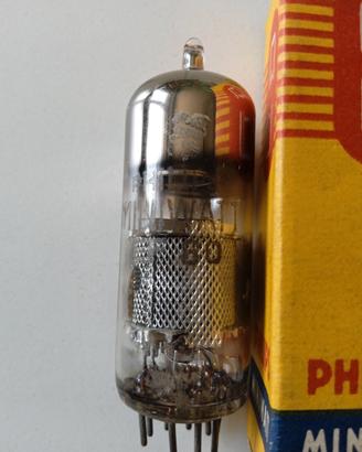 Philips Miniwatt EF 80 valvola termoionica.