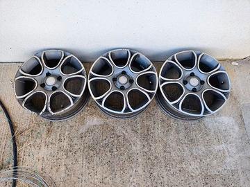  n° 3 cerchioni Fiat Punto Evo